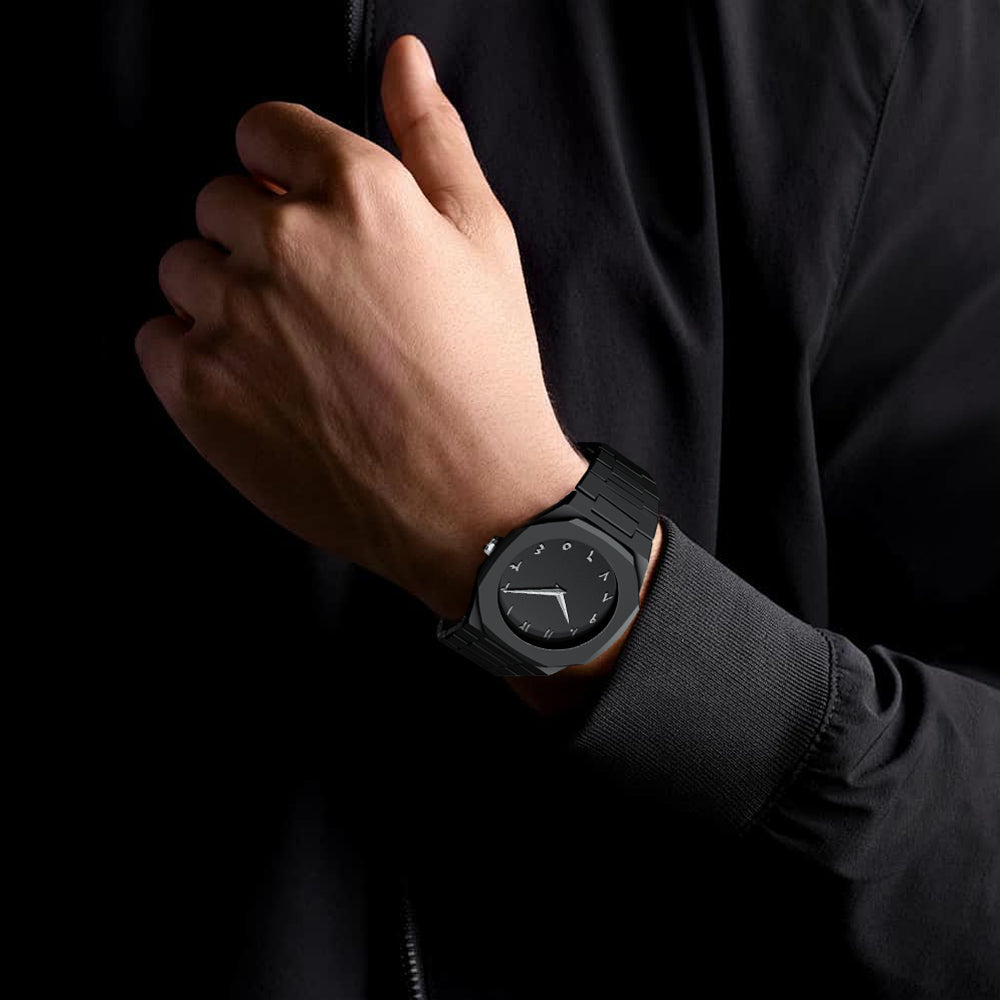 Black Arabic Aura Watch