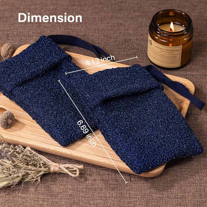 Soap Bag 2 Pack, Bar Soap Pouch, Soap Saver Bag, Exfoliating Mesh Soap Bag for Shower, Soap Bags for Soap Bars, Soap Bar Loofah Pouch, Soap Travel Case Dishes Box Container for Men Women